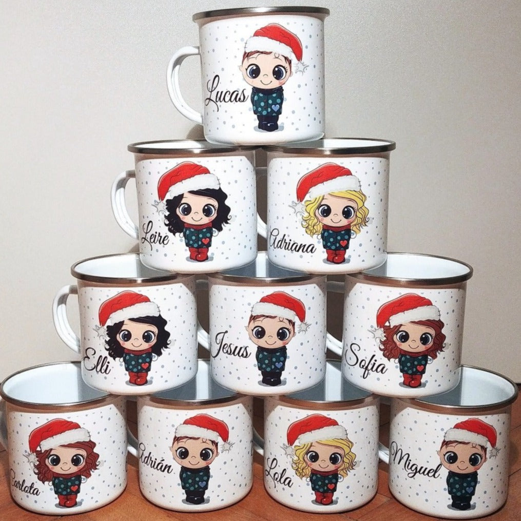 Personalized Kids Christmas mug Gifts with your name –