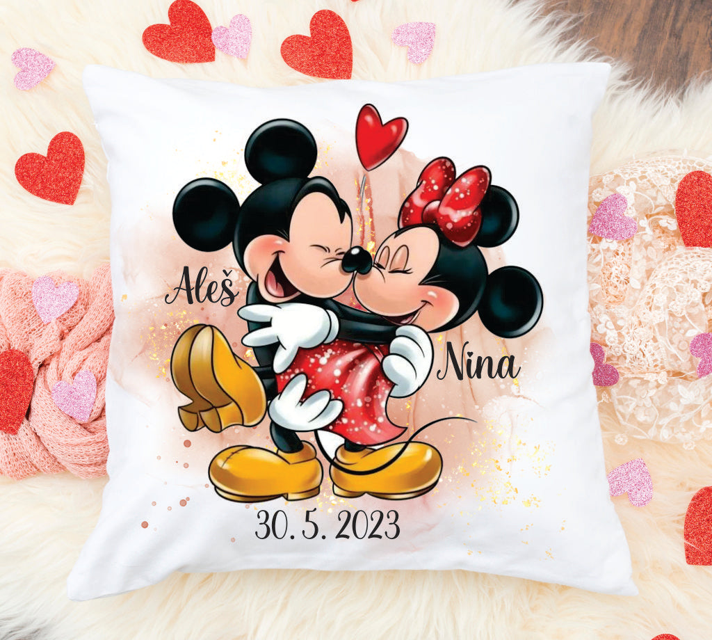Pillow "Mickey&Minnie" - wedding