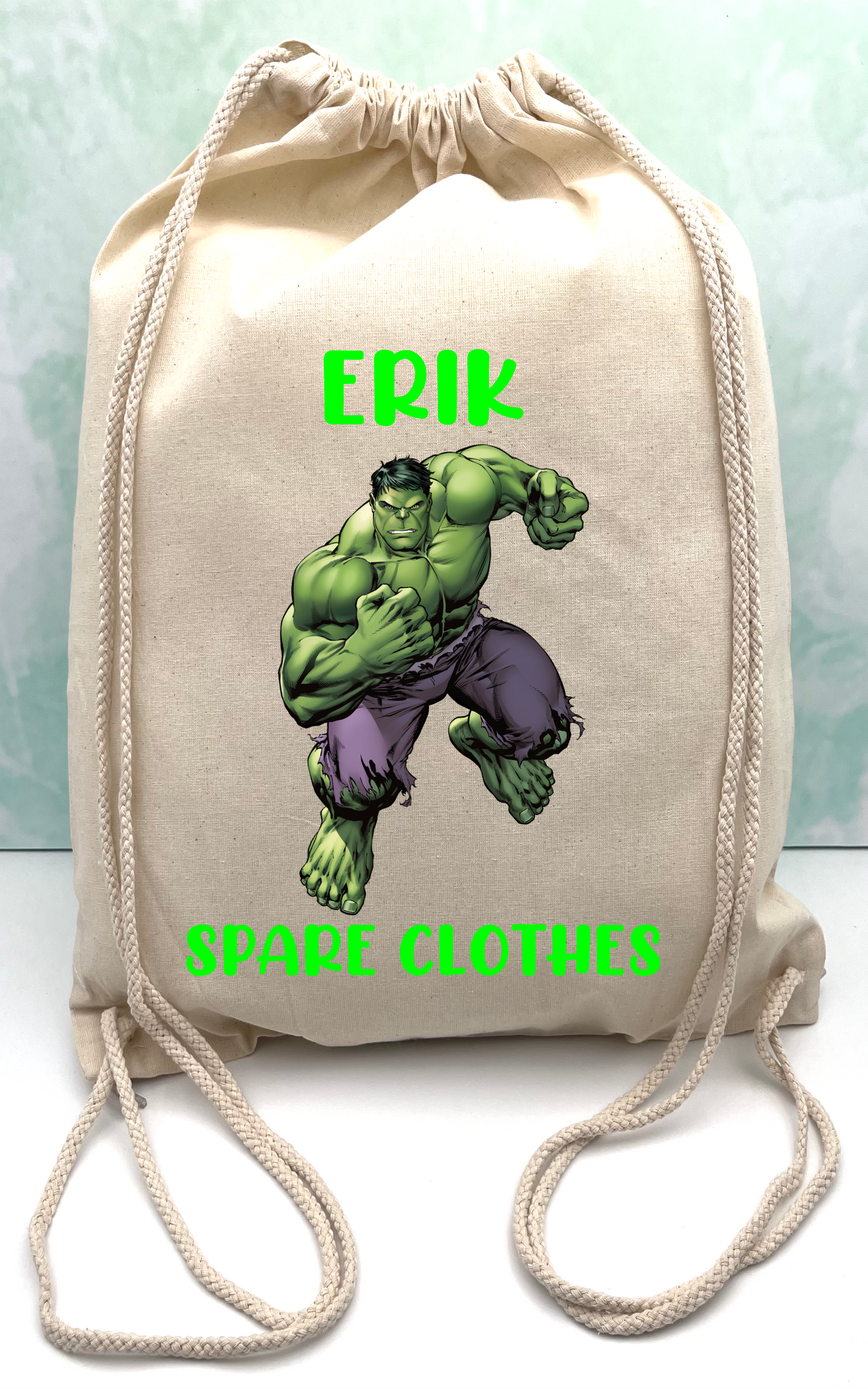 Personalized Bag for Kindergarten School Superheroes Selection