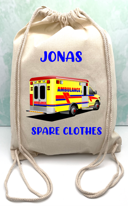 Bag for Kindergarten-School Vehicles Selection - Personalized