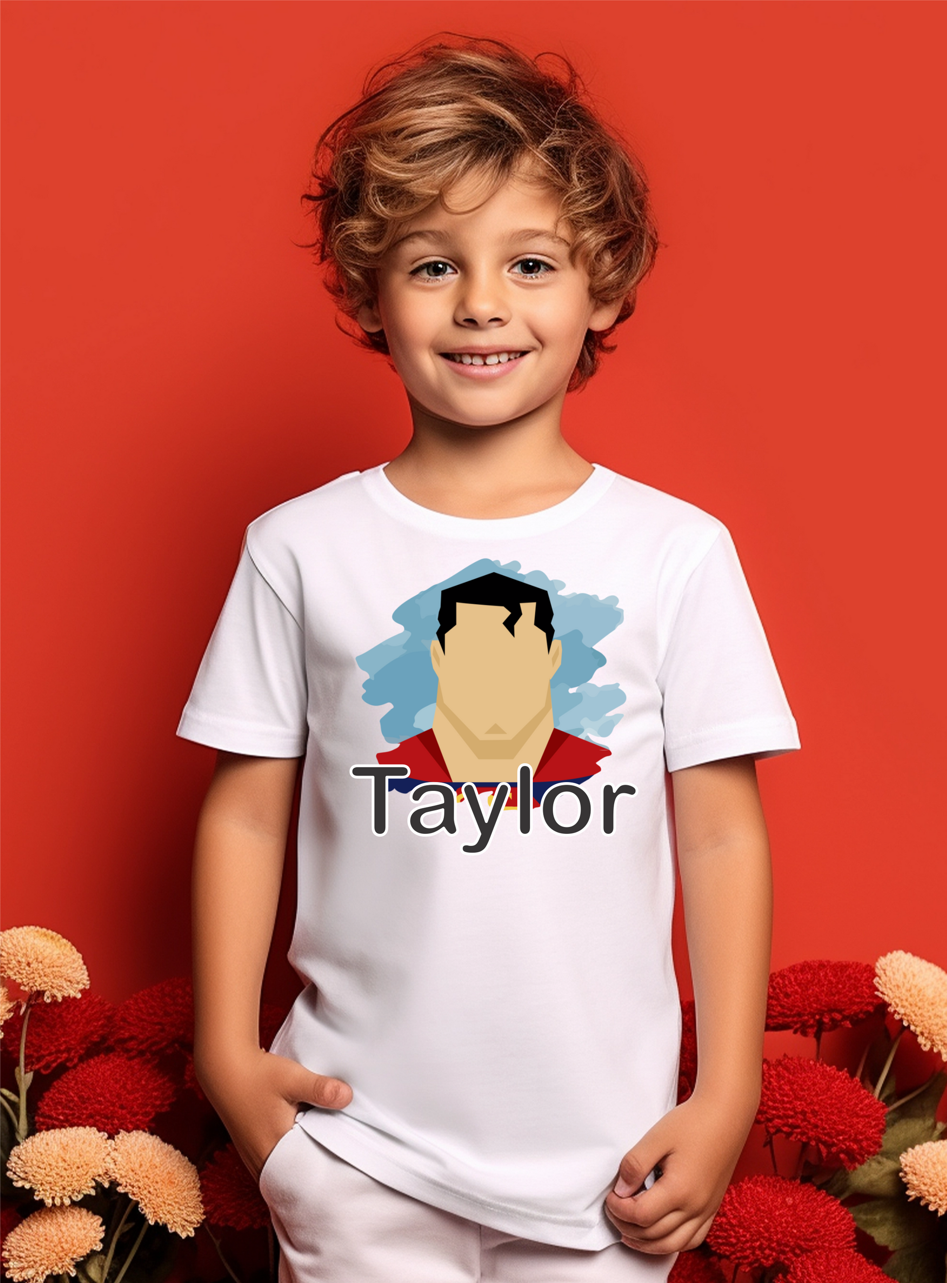 Personalized Superhero T-Shirt