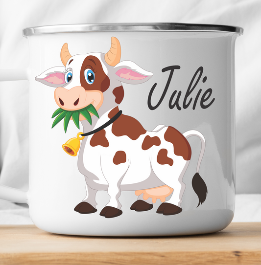 Get trendy with Personalized Cow Mug -  available at cutegifts.eu. Grab yours for $15.90 today!