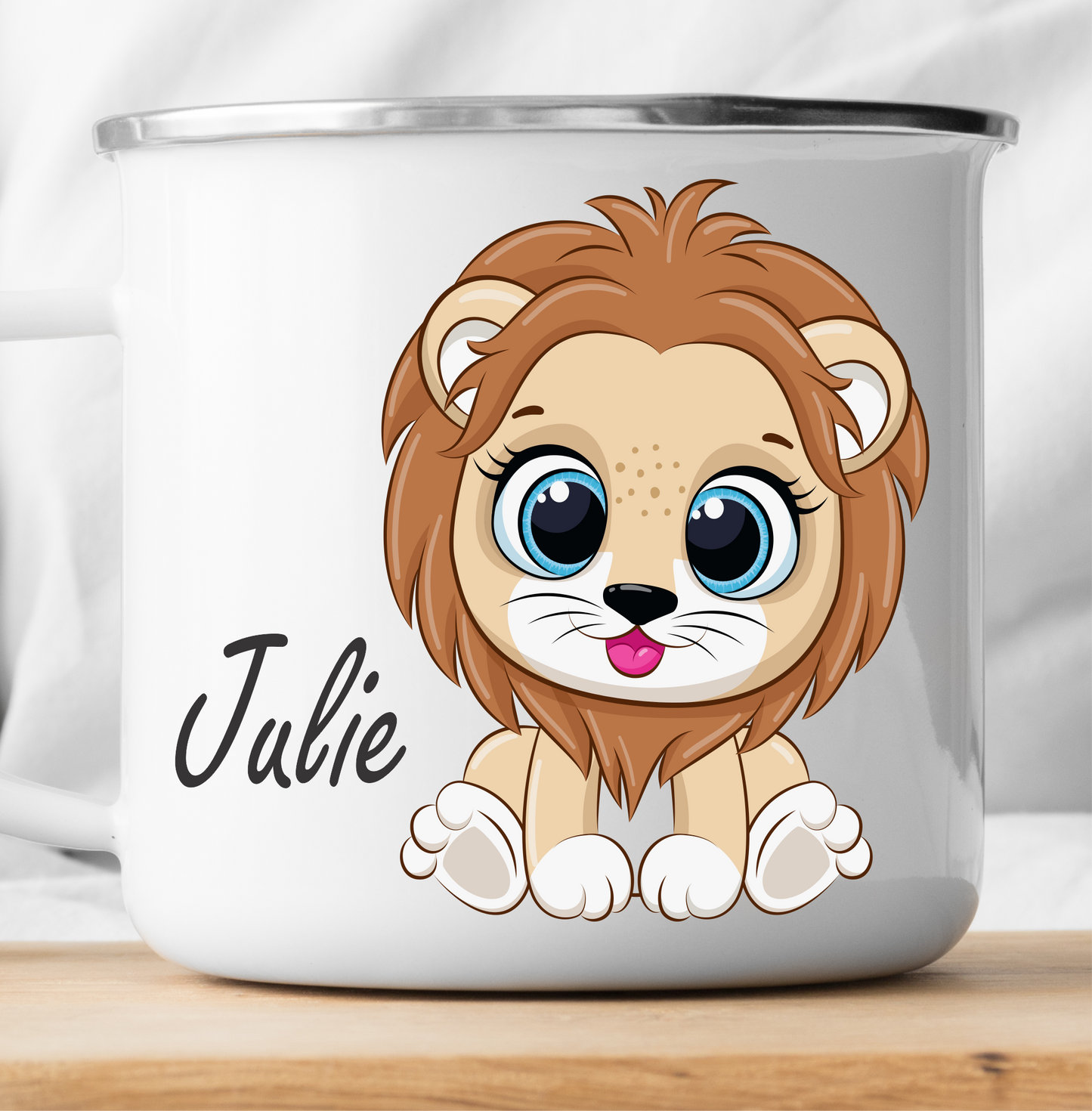 Personalized Lion Mug-cutegifts.eu