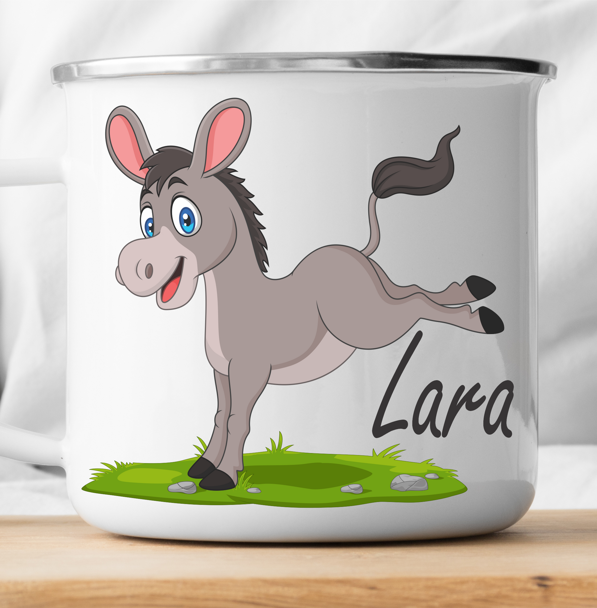 Personalized Donkey Mug-cutegifts.eu