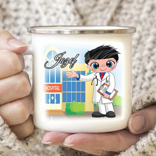 Get trendy with Personalized mug: Doctor -  available at cutegifts.eu. Grab yours for $15.90 today!