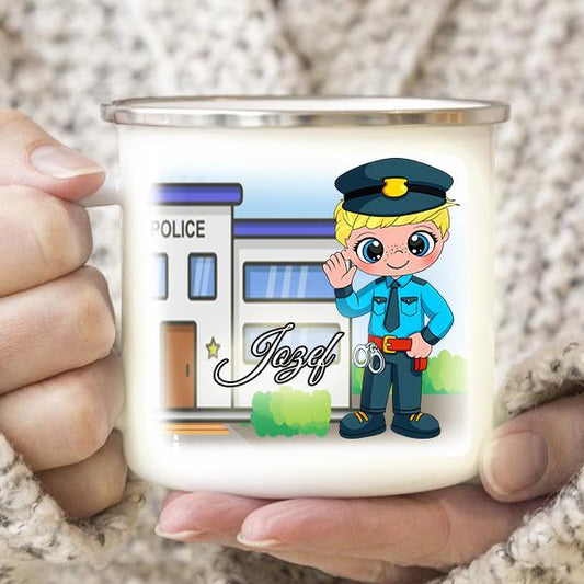 Get trendy with Personalized Police Mug -  available at cutegifts.eu. Grab yours for $15.90 today!