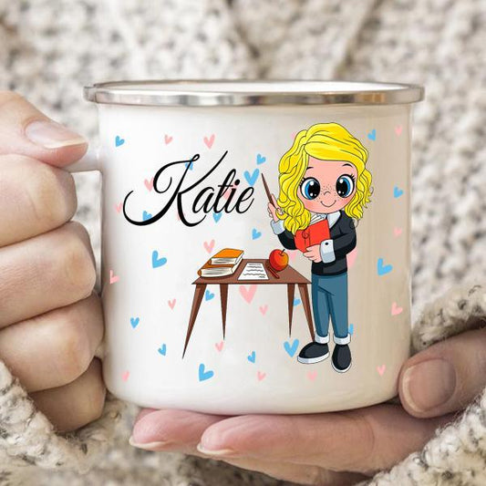 Get trendy with Personalized Teacher Mug -  available at cutegifts.eu. Grab yours for $15.90 today!