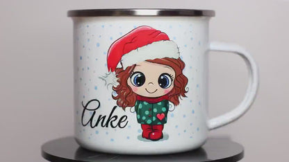 Personalized Kids Christmas mug