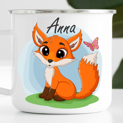Personalized Fox Mug-cutegifts.eu
