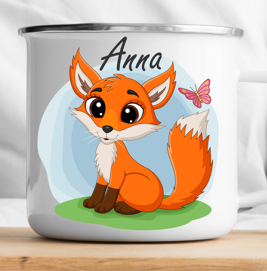 Personalized Fox Mug-cutegifts.eu