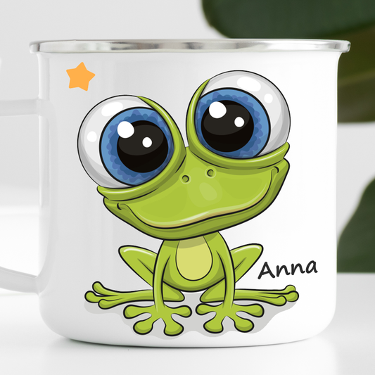 Get trendy with Personalized Frog Mug -  available at cutegifts.eu. Grab yours for $15.90 today!