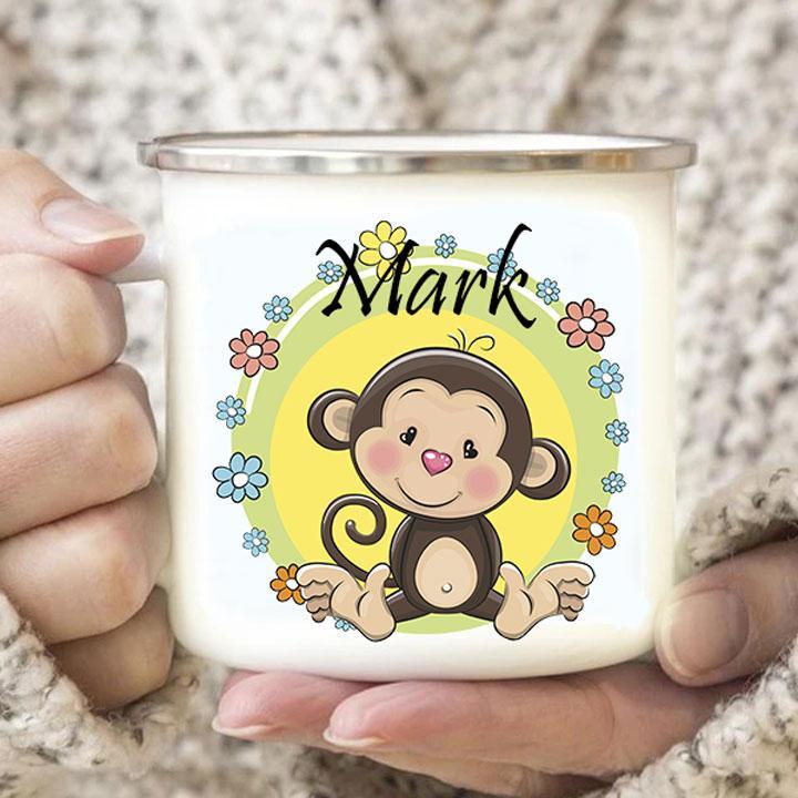 Personalized Monkey Mug-cutegifts.eu