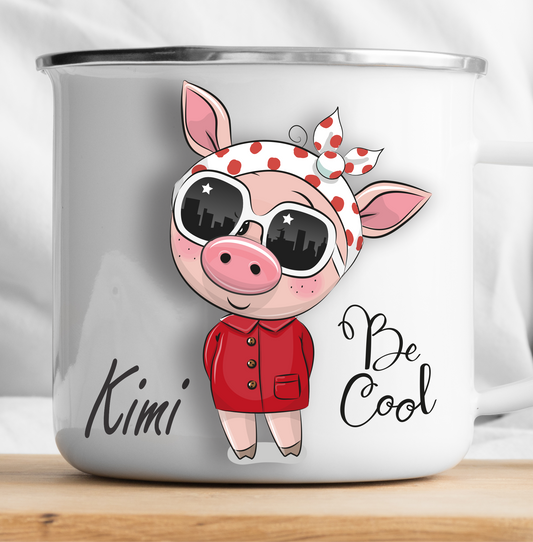 Personalized Pig Mug-cutegifts.eu