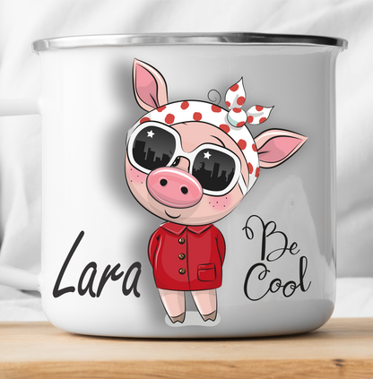 Personalized Pig Mug-cutegifts.eu