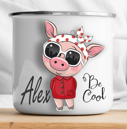 Personalized Pig Mug-cutegifts.eu