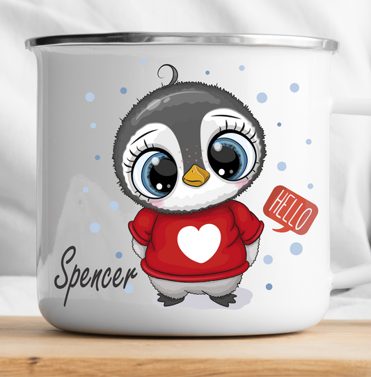Personalized Penguin Mug-cutegifts.eu