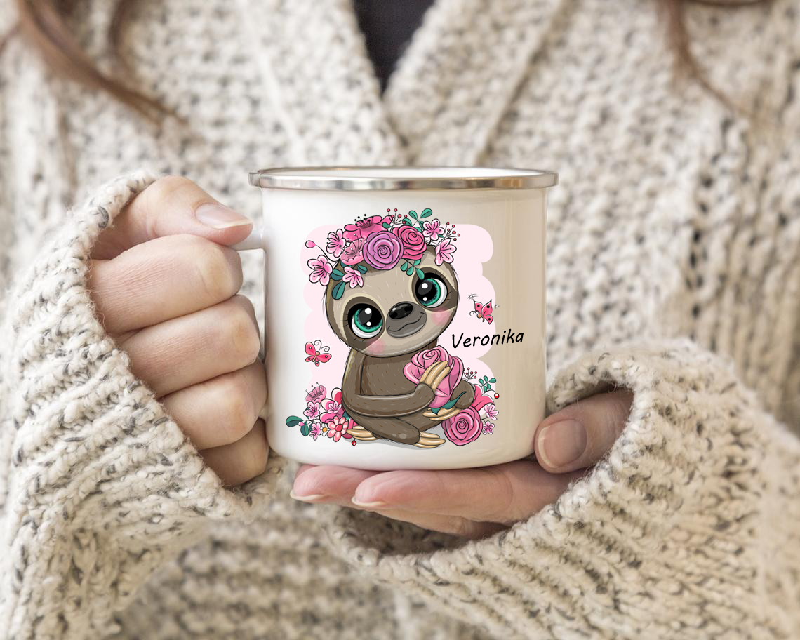 Personalized Sloth Mug-cutegifts.eu