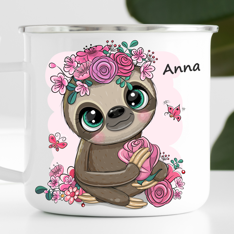 Personalized Sloth Mug-cutegifts.eu