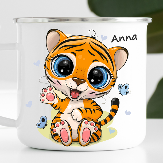 Get trendy with Personalized Tiger Mug -  available at cutegifts.eu. Grab yours for $15.90 today!