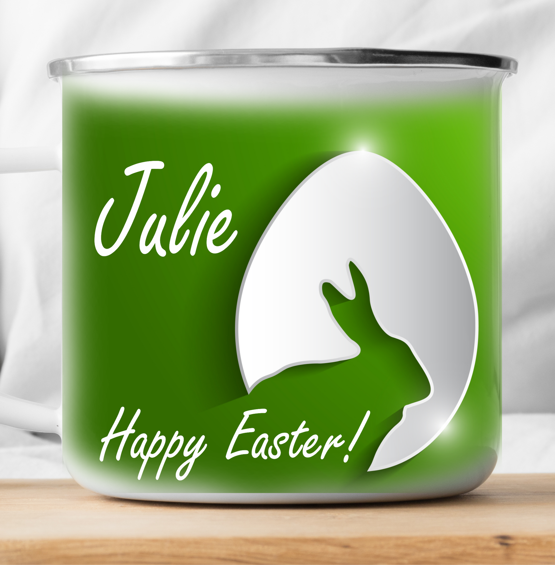 Personalized Easter Rabbit Mug-cutegifts.eu