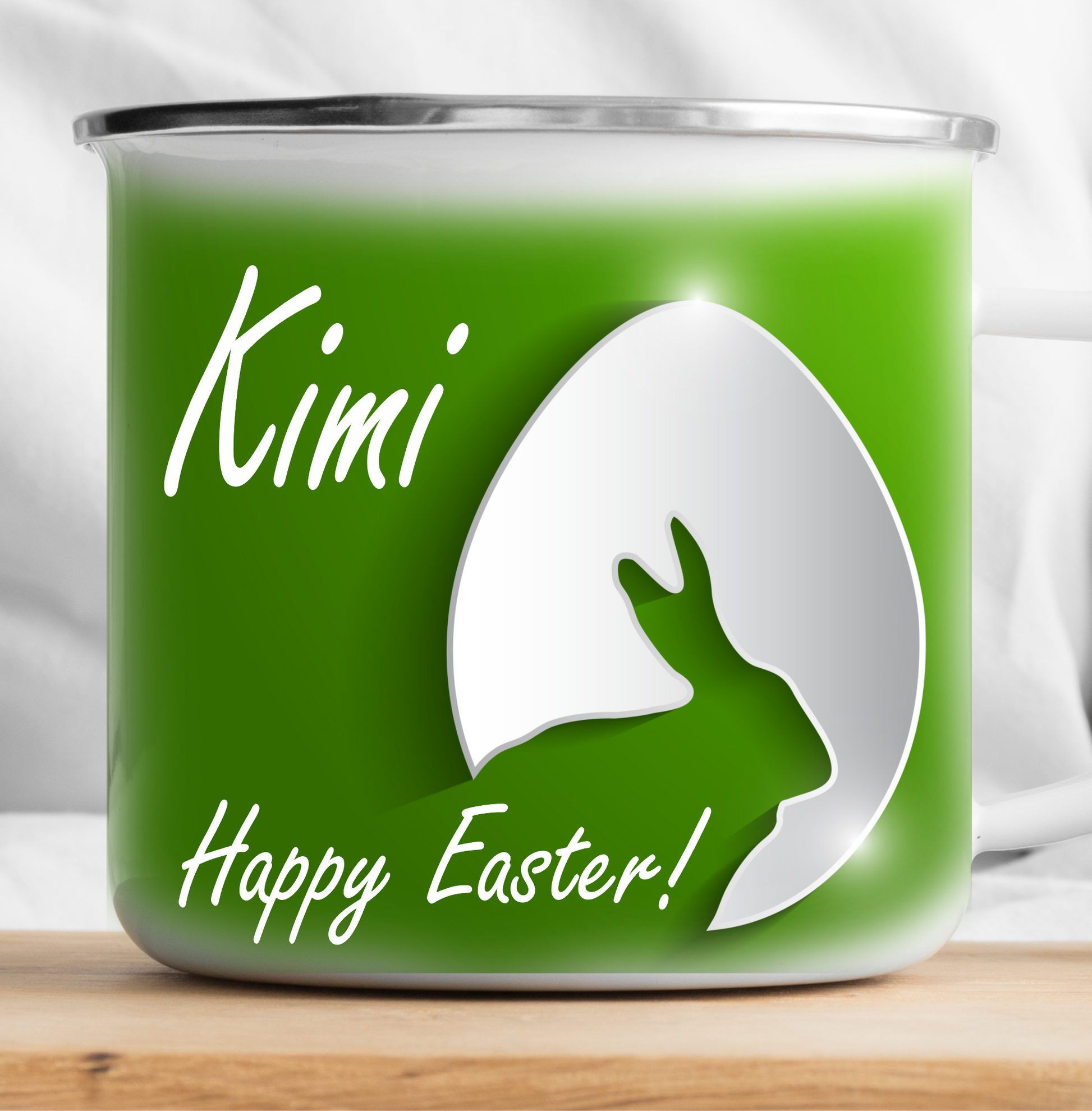 Personalized Easter Rabbit Mug-cutegifts.eu